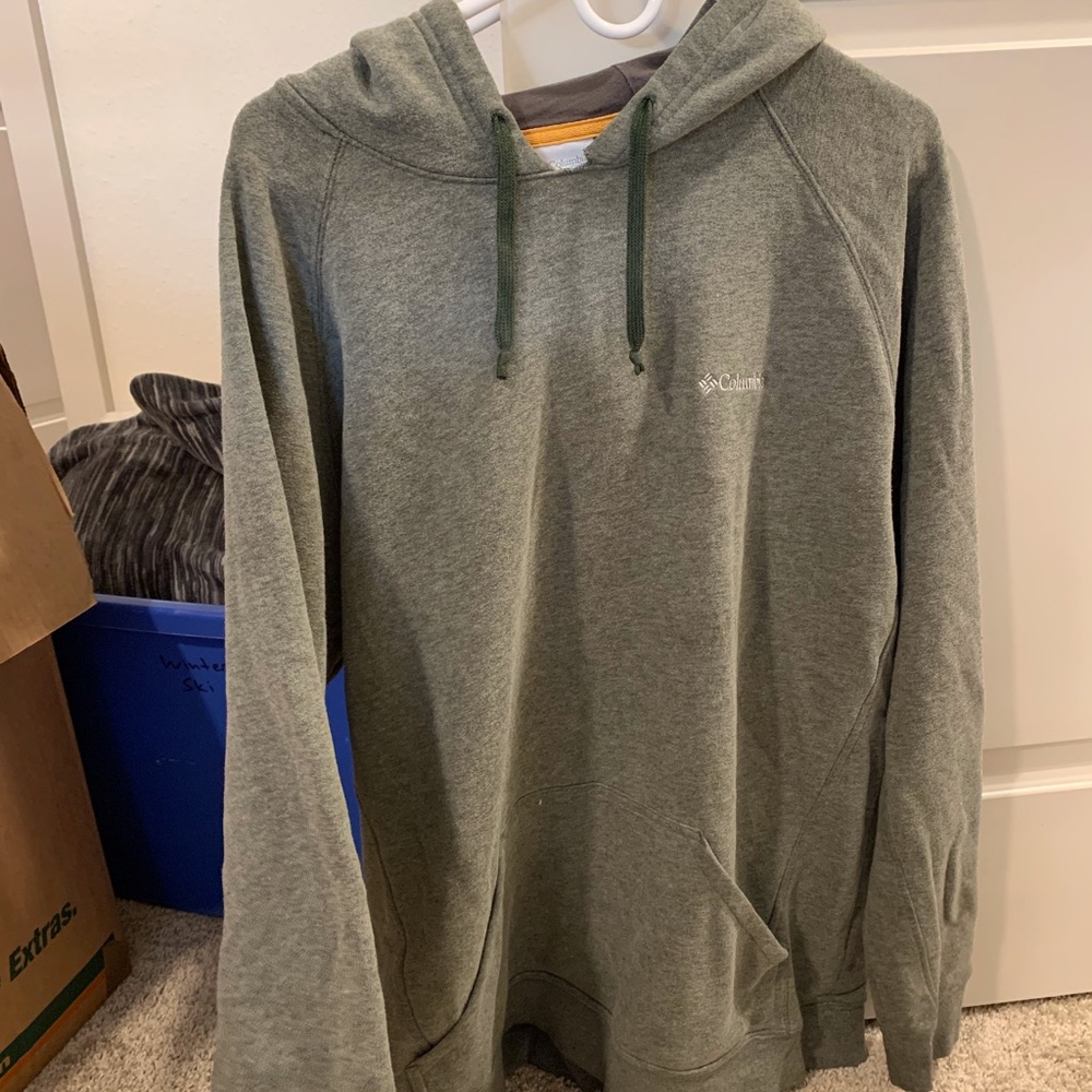 Columbia green hoodie